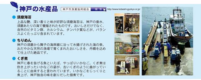 神戸の水産品