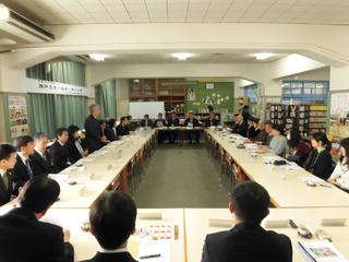 御影中学校 スクールミーティング