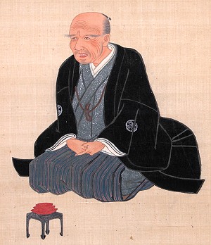初代内田佐七肖像画