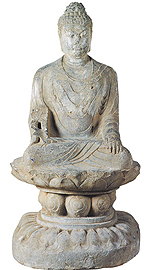 「仏坐像」(龍門石窟研究院蔵)