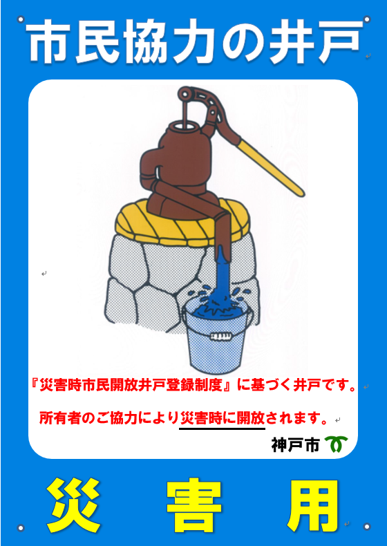 井戸標識