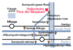 Hakutsuru map