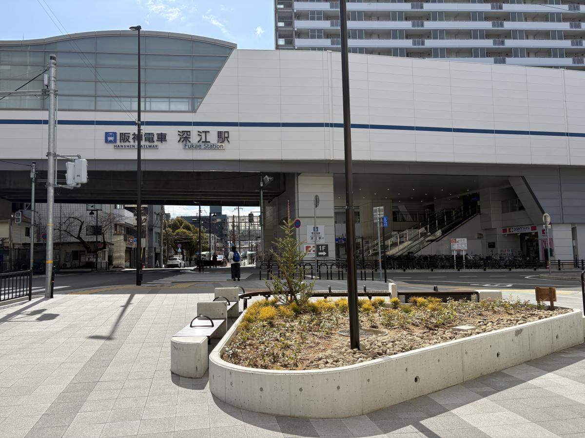 深江駅前広場