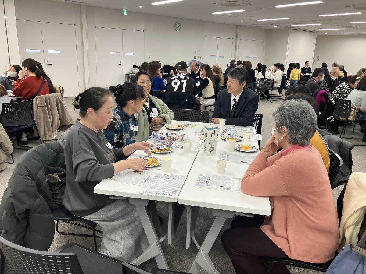 多文化交流カフェの様子2