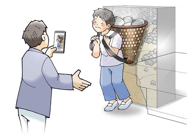 石運びチャレンジ