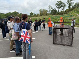 R7ハンター体験会（罠実演）