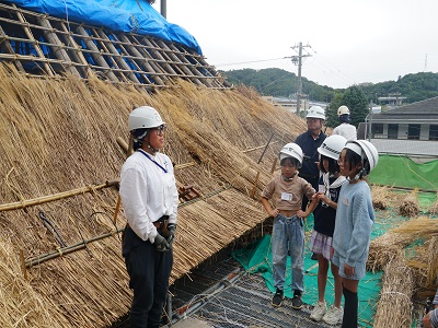 2025年葺き替え工事見学