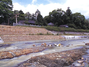 明石川(西区住吉神社の横)の写真