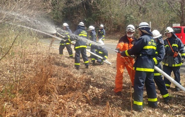 林野火災訓練