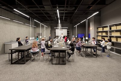 実験室内の風景