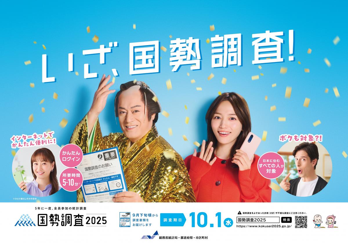 国勢調査ちらし