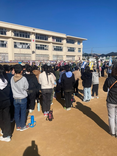 去年の防災訓練の写真