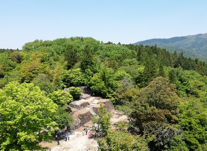 山城・苗木城跡
