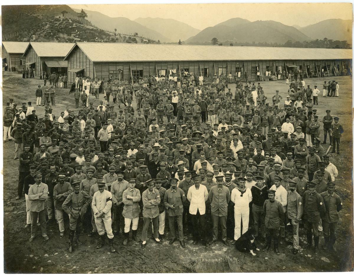 俘虜収容所写真