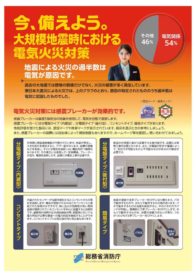 感震ブレーカー1