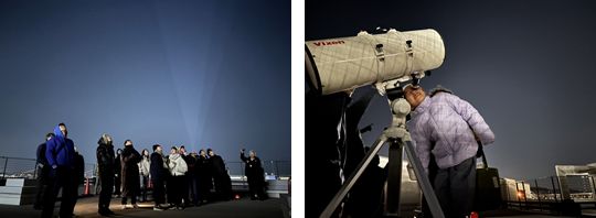 玉津・冬の天体観測会画像