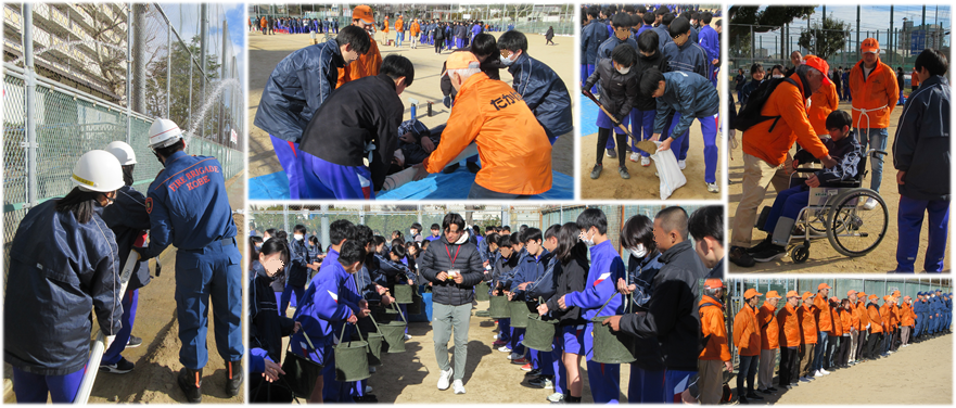 高羽防コミ総合防災訓練