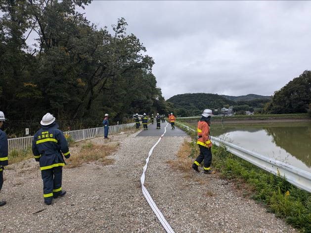 ホース延長訓練