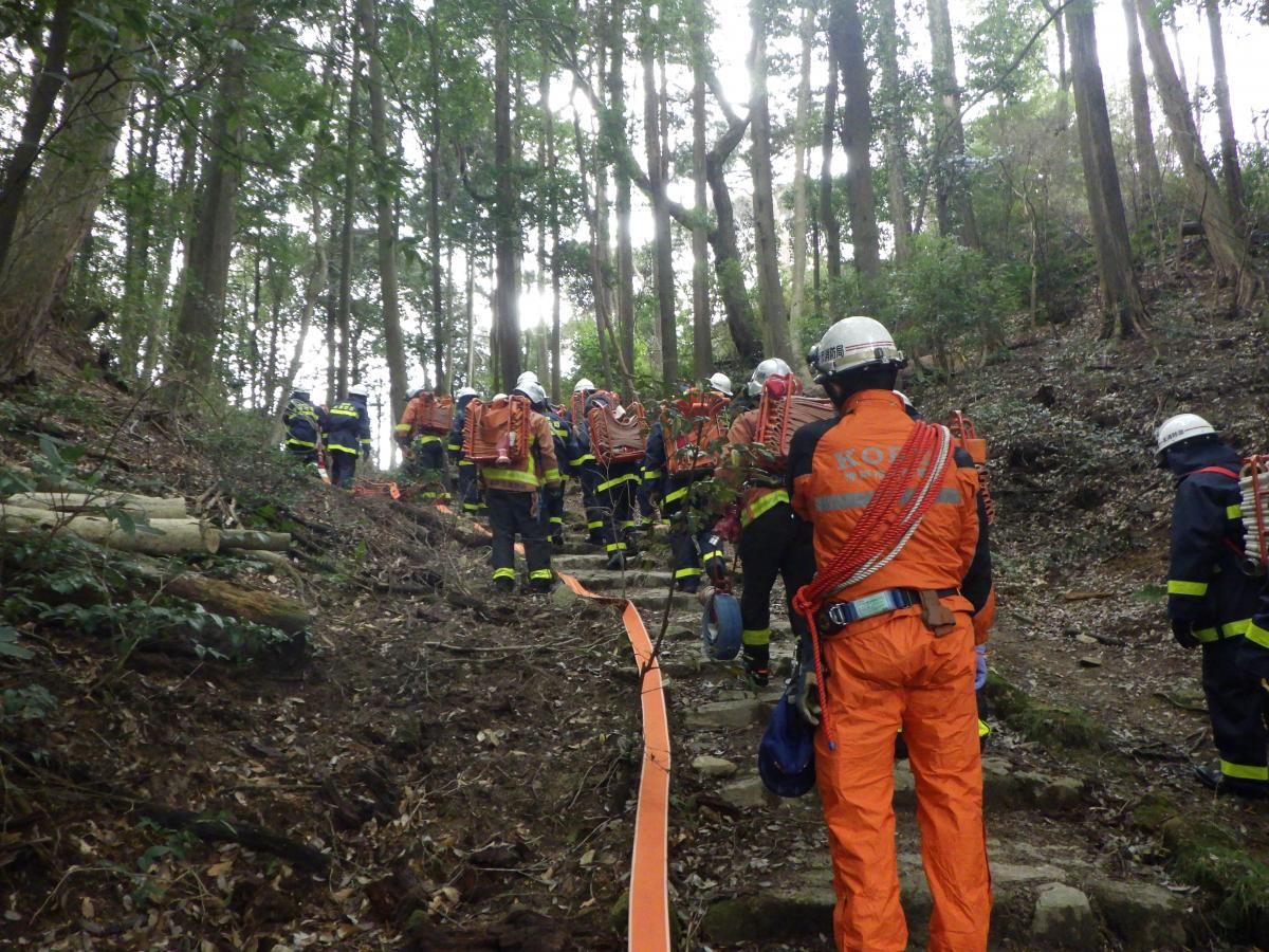 ホース延長訓練①
