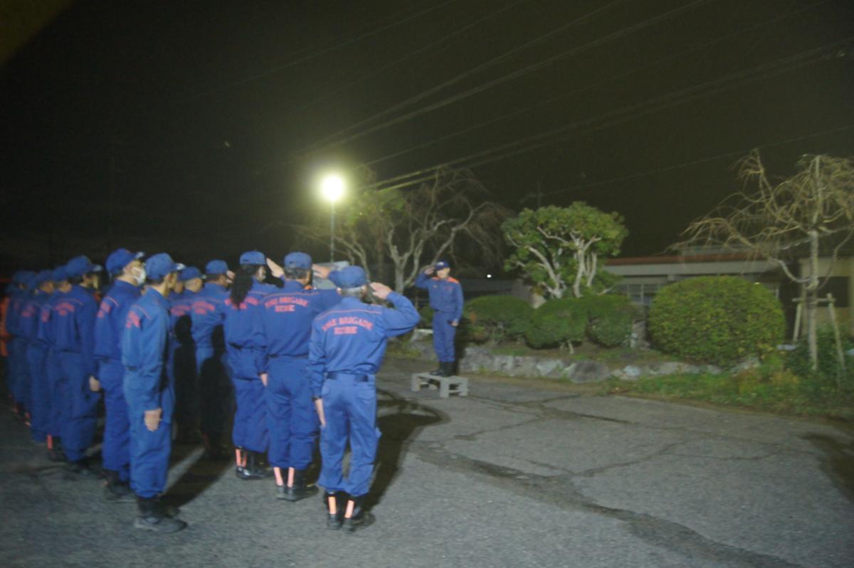 北消防署長劇れ