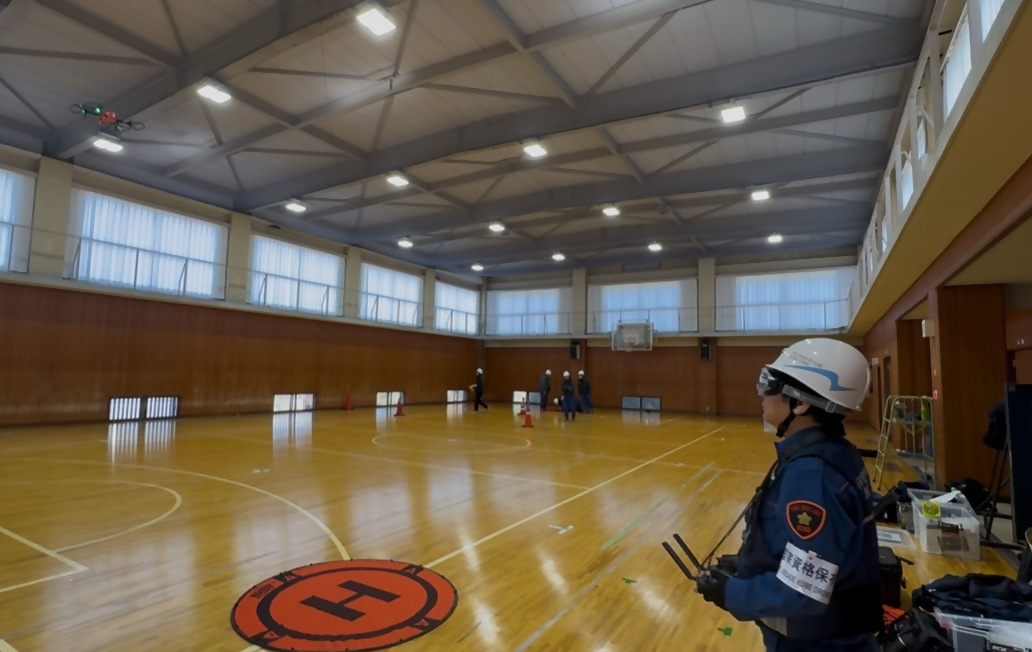 ドローン訓練風景2