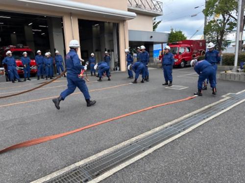 ホース延長訓練