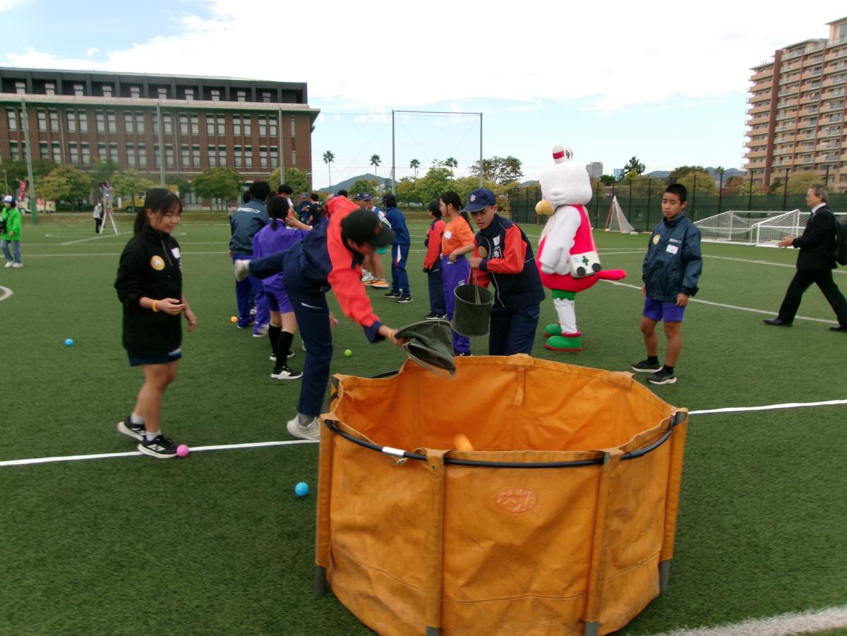 バケツリレー２