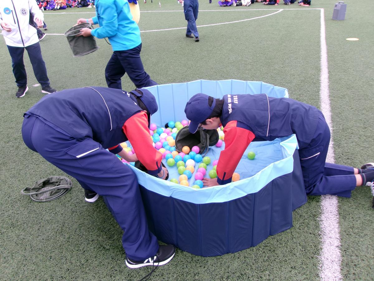 バケツリレー３