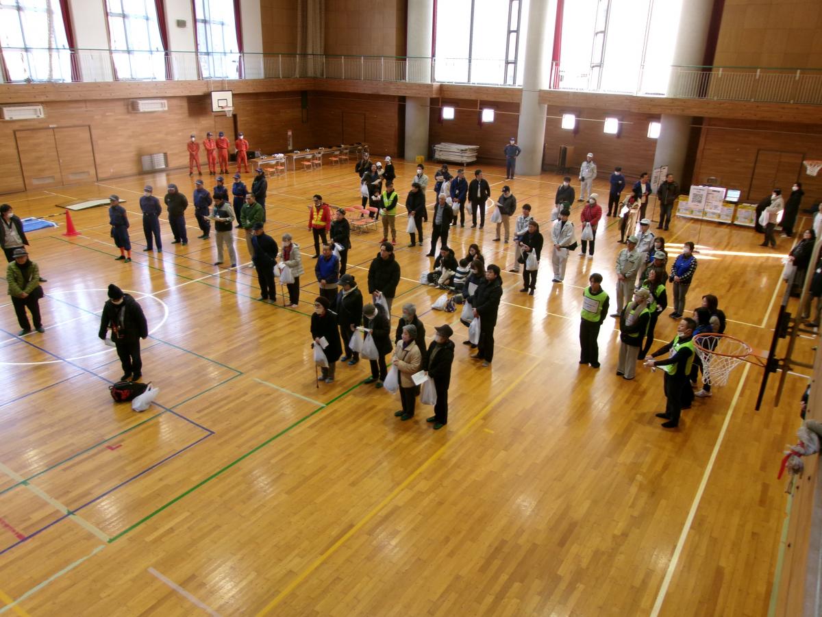 避難者受入実証実験