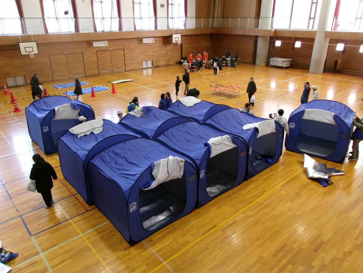 避難所開設訓練④