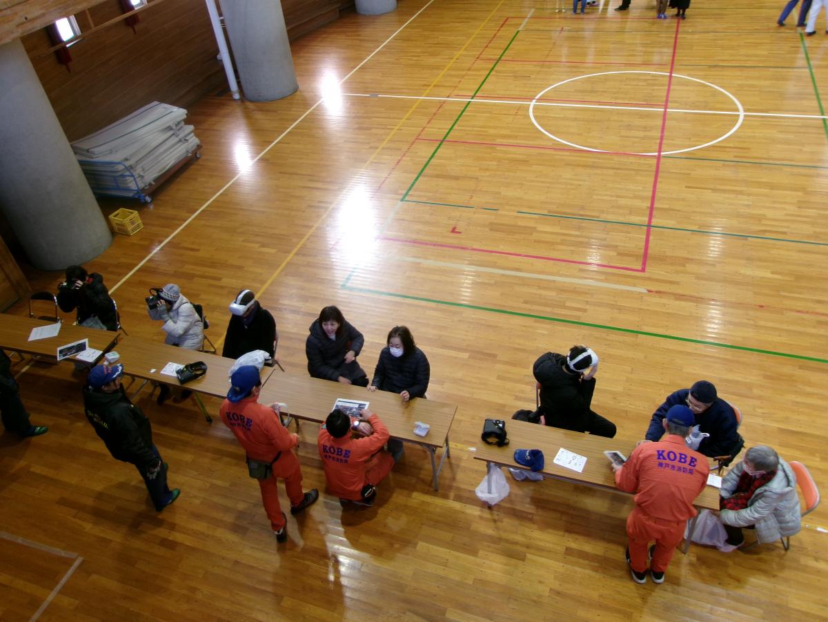 VR災害疑似体験①