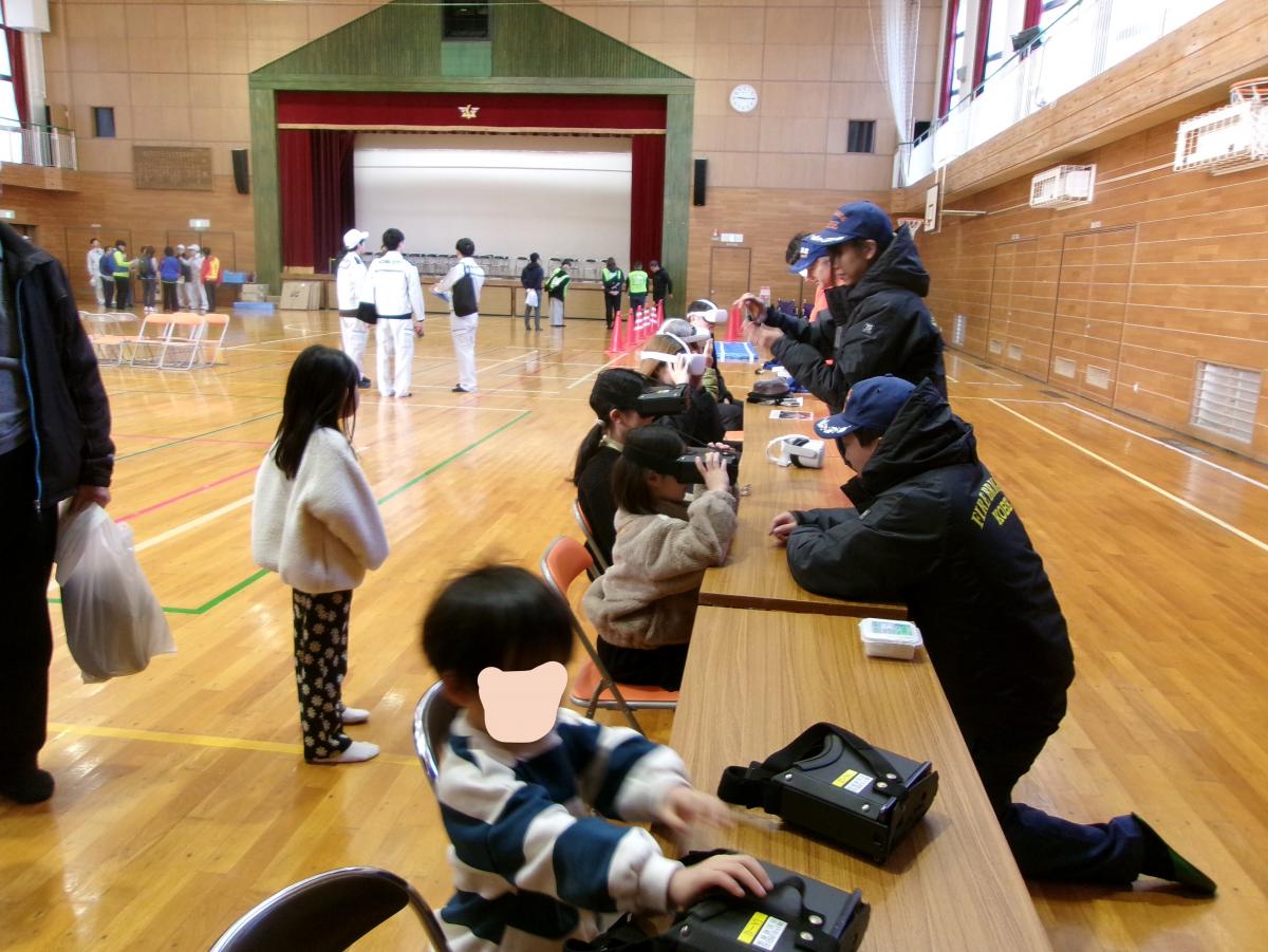 VR災害疑似体験③