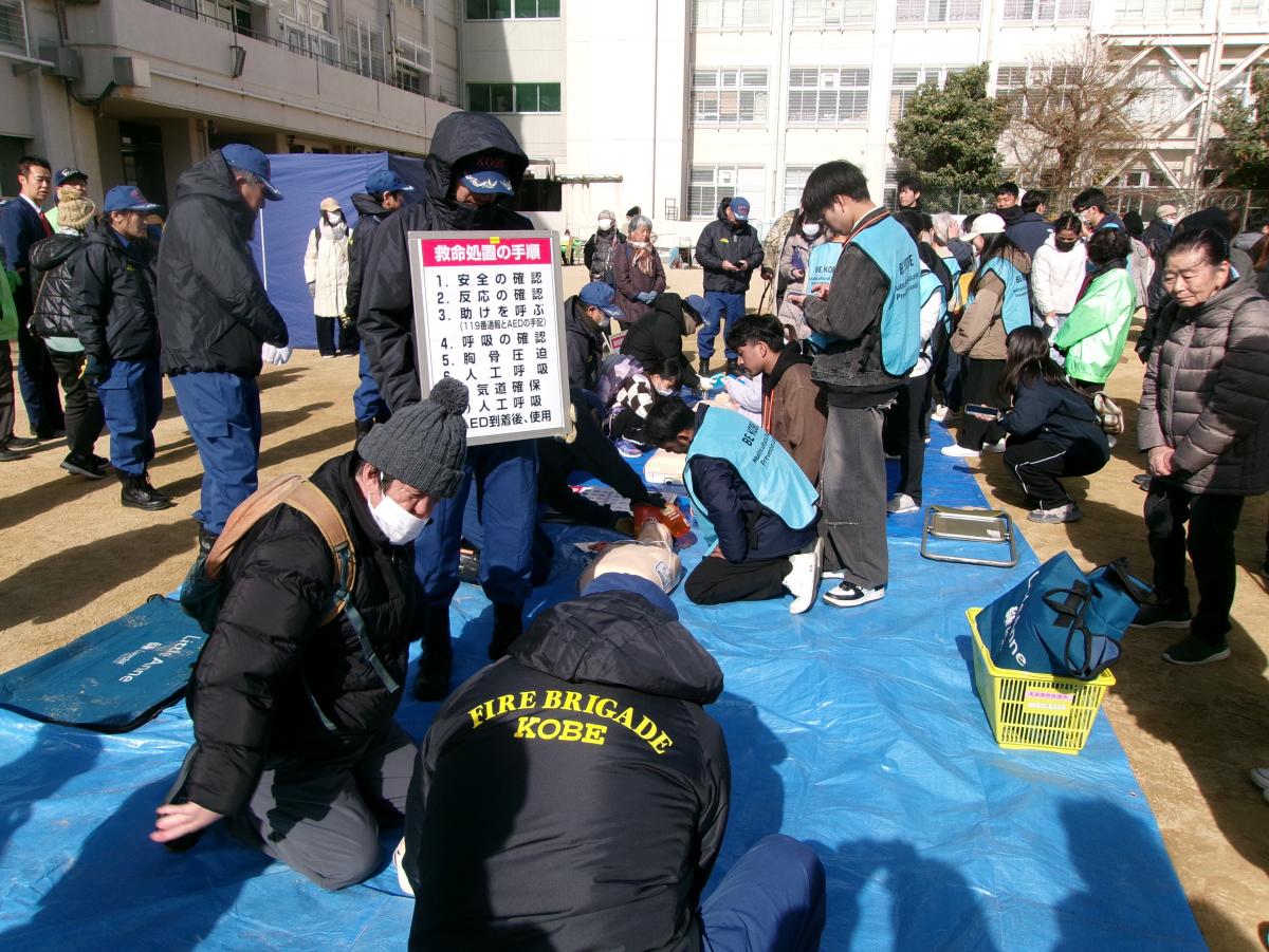 心肺蘇生AED取扱い訓練