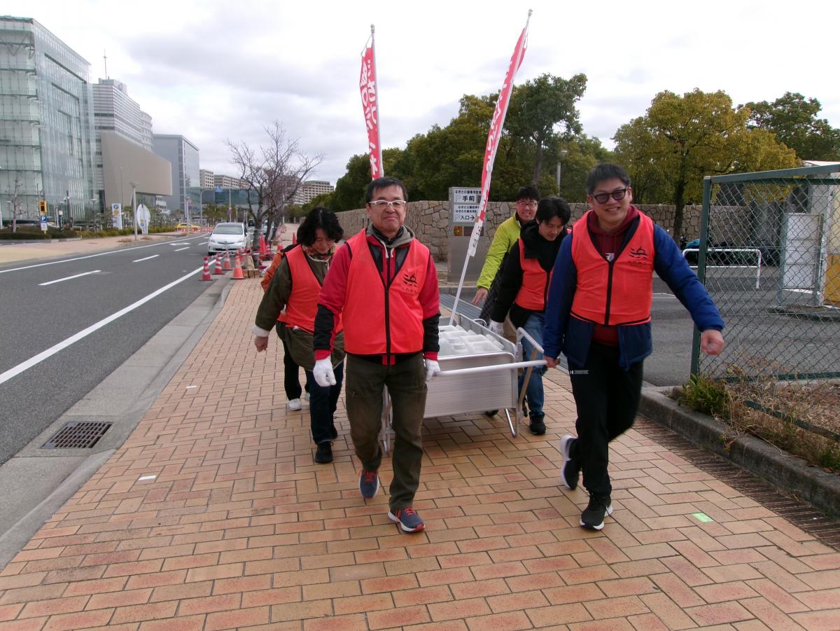 水平搬送訓練①