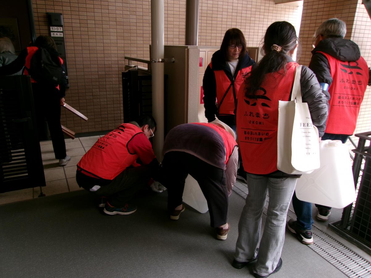 中間階仮置き場