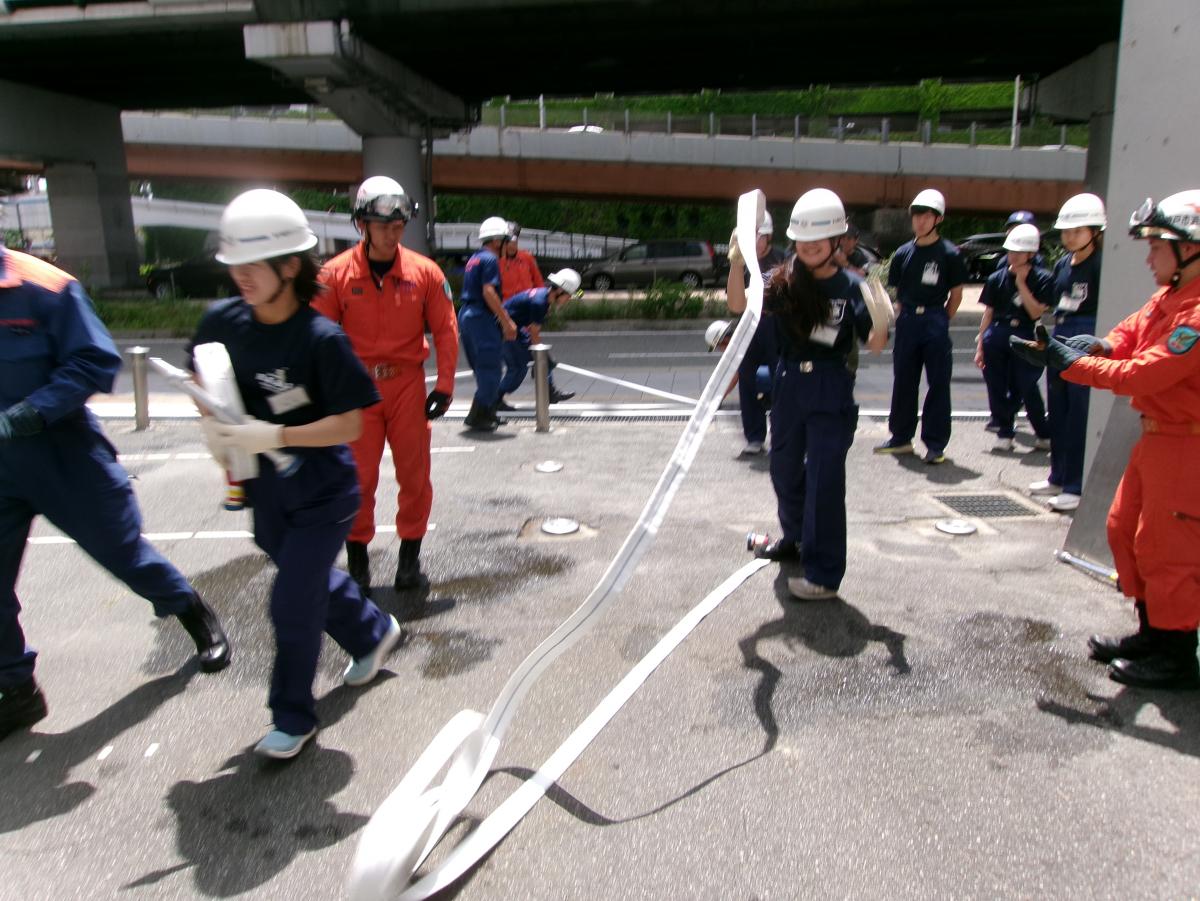 6 ホース延長訓練