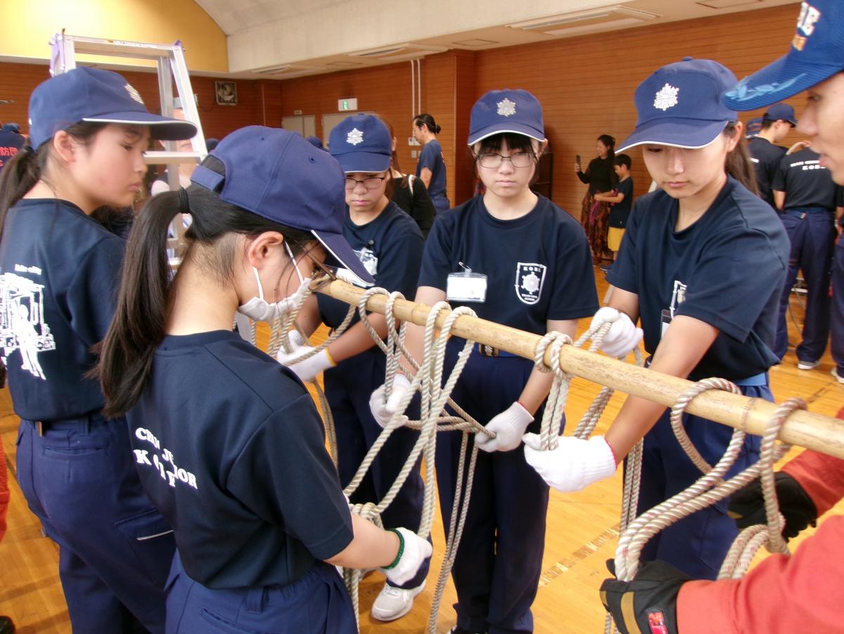 12 ロープ結索訓練3