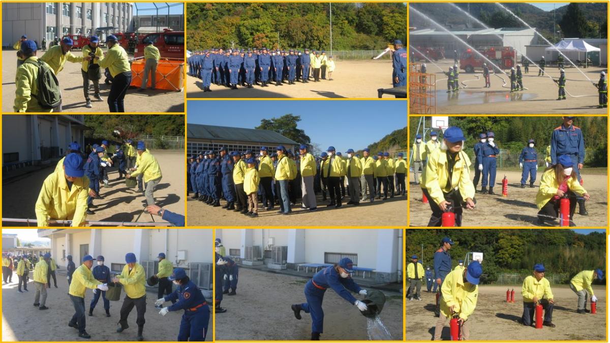 合同訓練（道場防コミ）