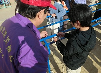 夢野の丘小学校防災学習東山防コミ