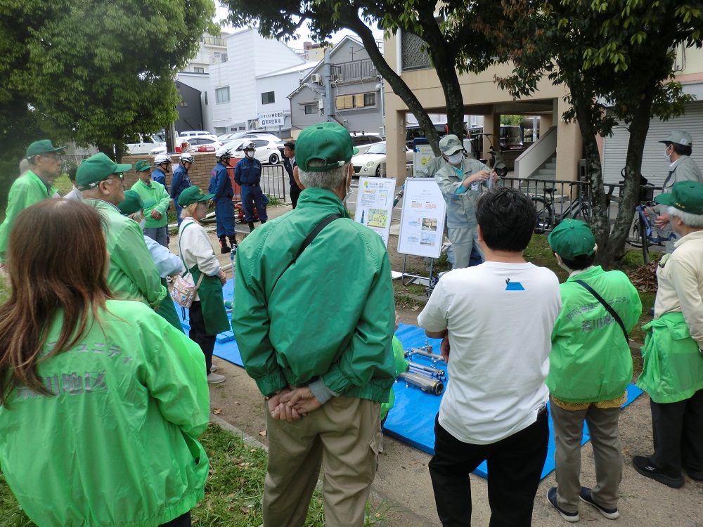 荒田全体訓練水道局