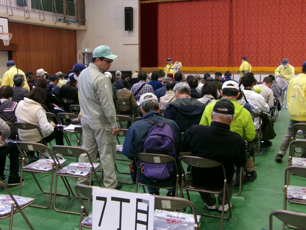 給水リュック作成