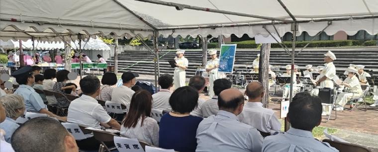 音楽隊からの防災情報
