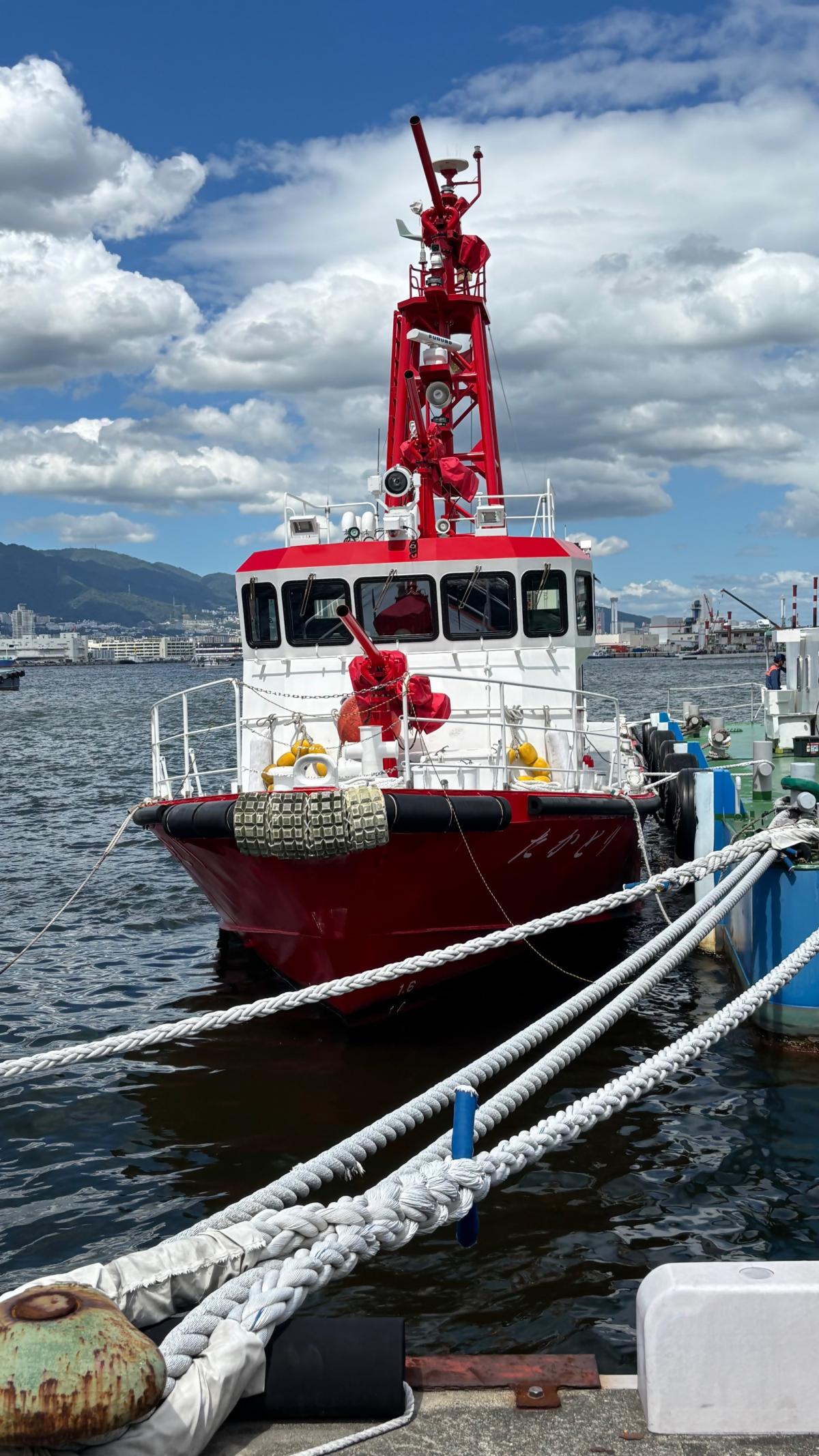 いざ海上防災の最前線へ