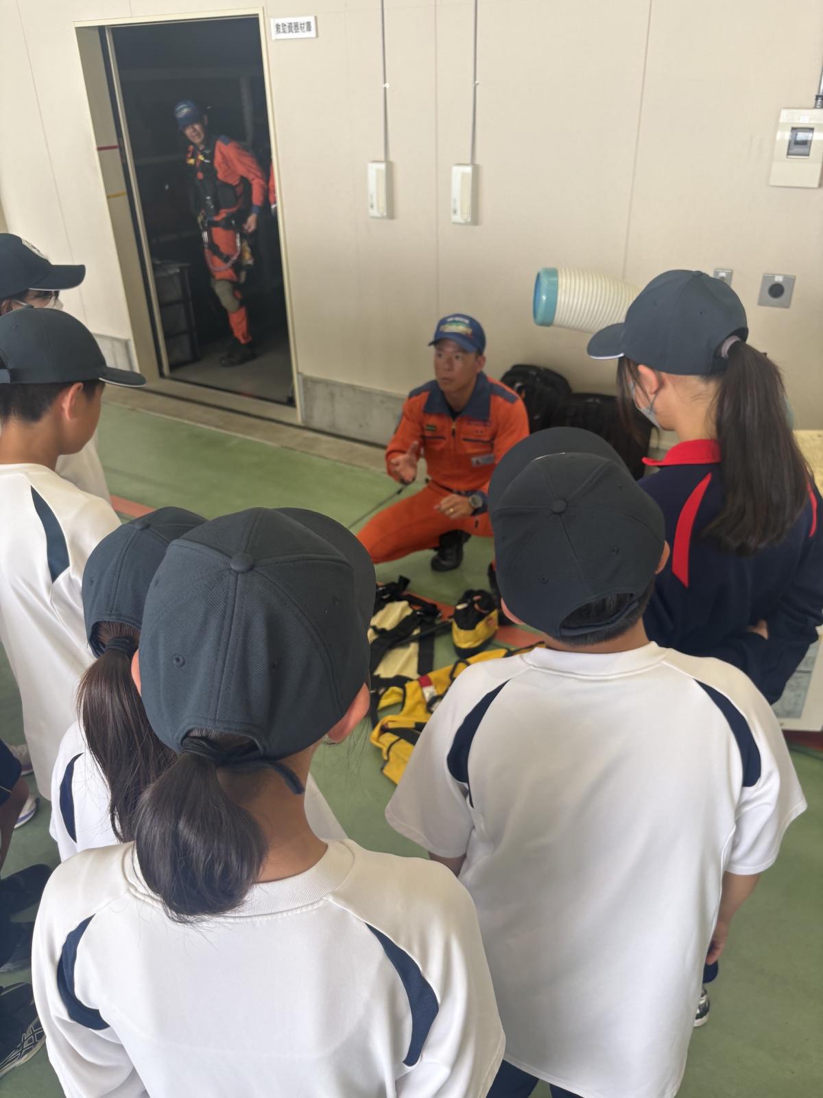 資機材の取り扱い