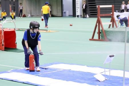 全国少年消防クラブ交流大会競技1