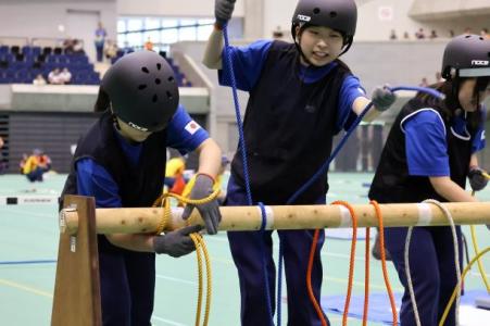 全国少年消防クラブ交流大会競技2