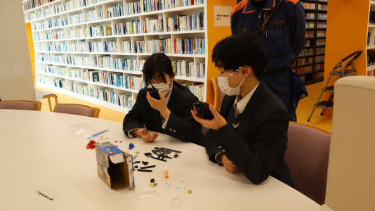 学院付属無線送信訓練受信