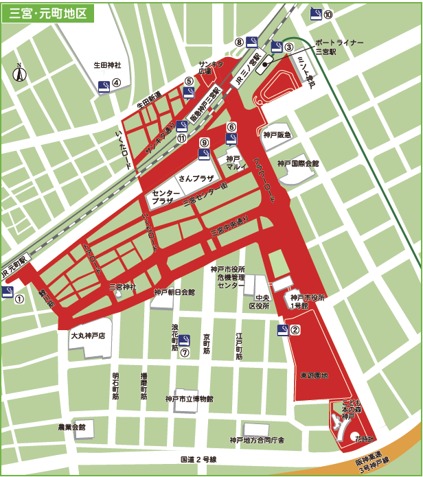 路上喫煙禁止地区(2026年7月31日時点)