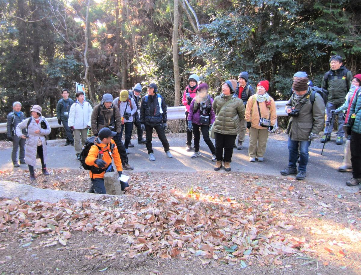 徳川道沿いの古い石標について解説