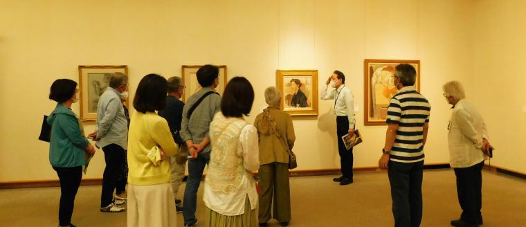 ギャラリーツアー解説会写真